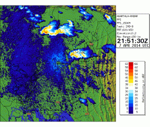 Bangladesh Doppler Radar Image